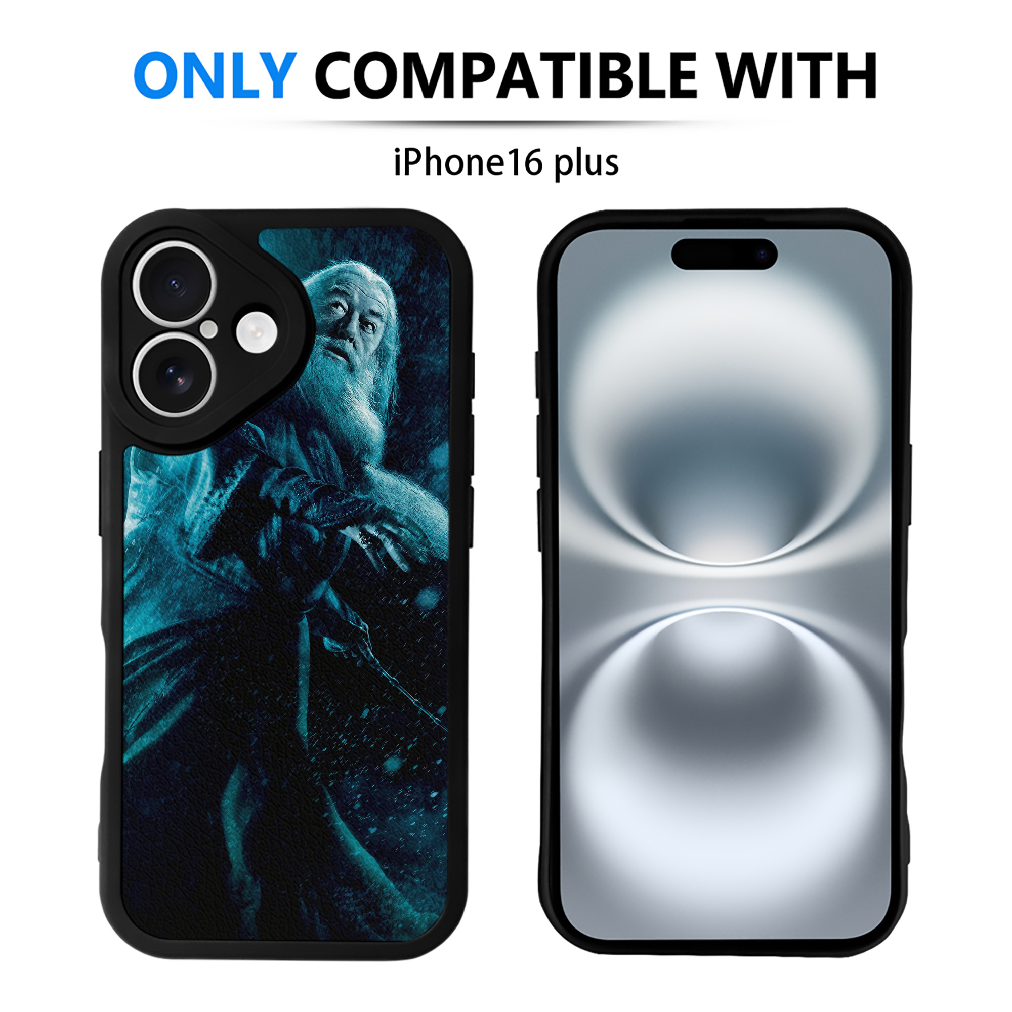 （画像用） Harry Potter ハリー・ポッターシリーズ 【iPhone 16シリーズ対応】シリコンスマホケース（レザー調） 材質：シリコン